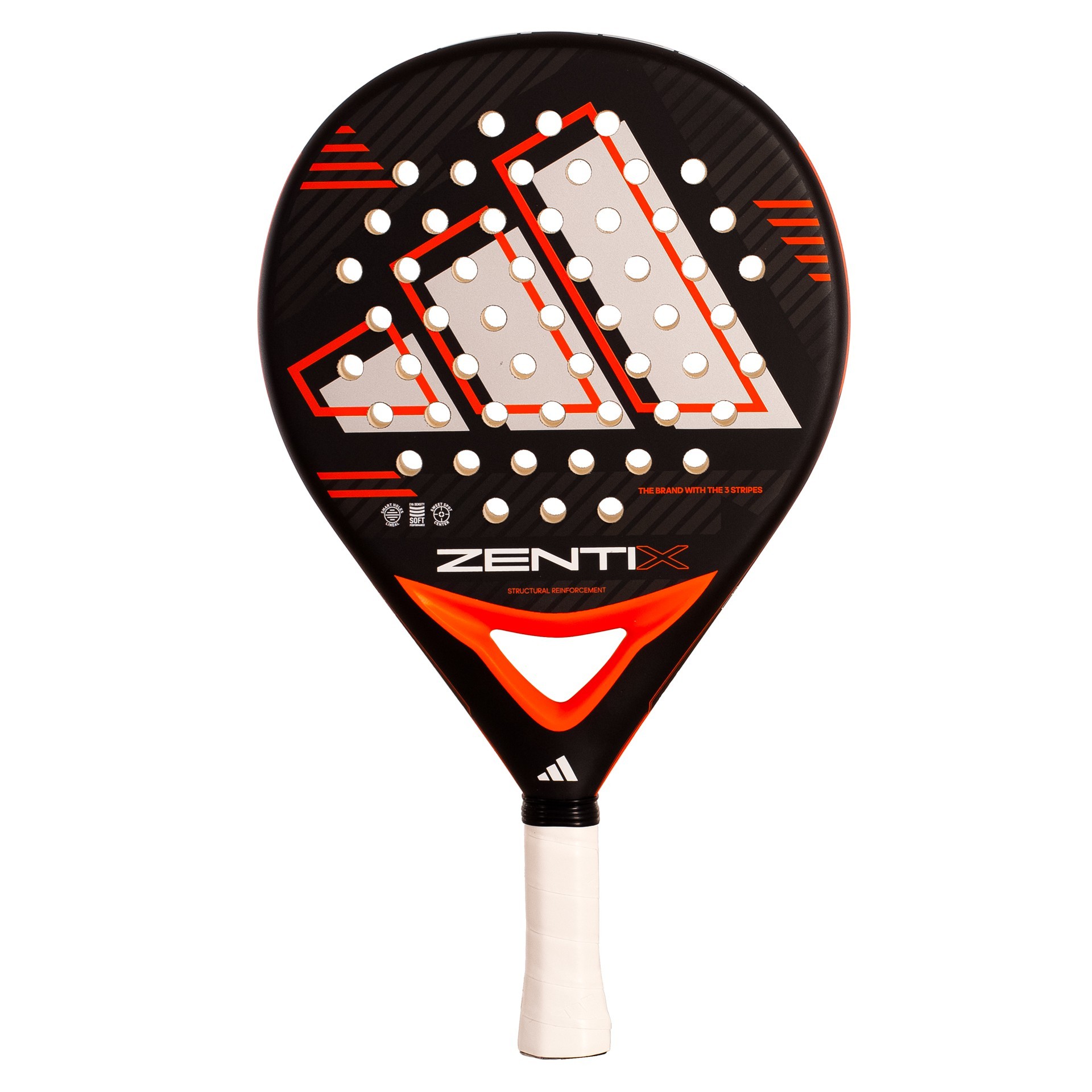 PALA PÁDEL ADIDAS ZENTIX BLACK/ORANGE