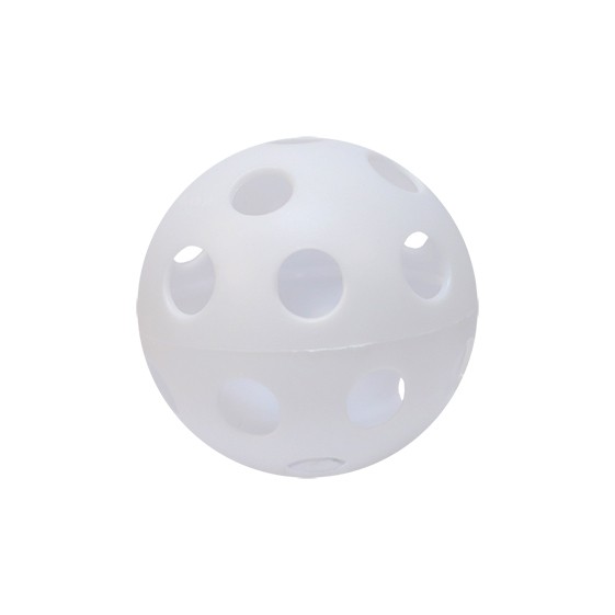 PELOTA HOCKEY/FLOORBALL CON AGUJEROS 70 MM