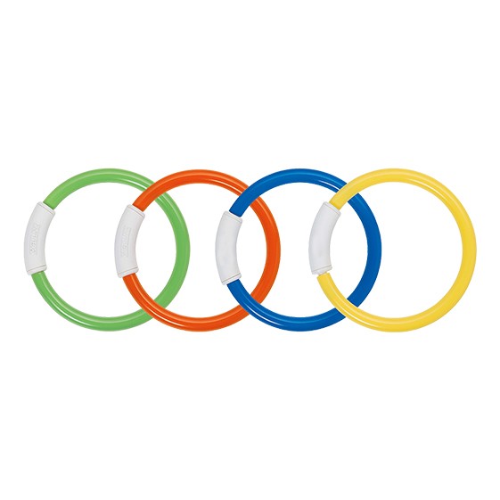 JUEGO 4 ANILLAS BUCEO