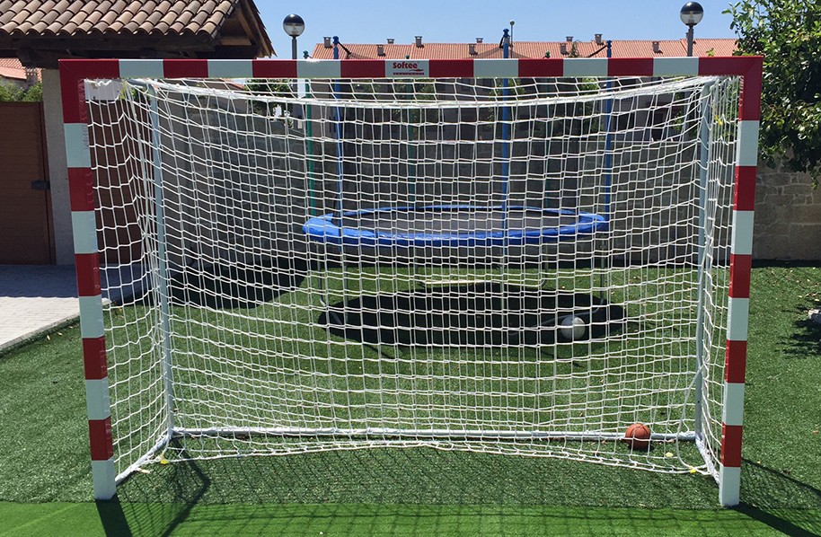 JUEGO CORTINAS AMORTIGUADORAS FÚTBOL SALA/BALONMANO 3MM LINEA PREMIUM BLANCO